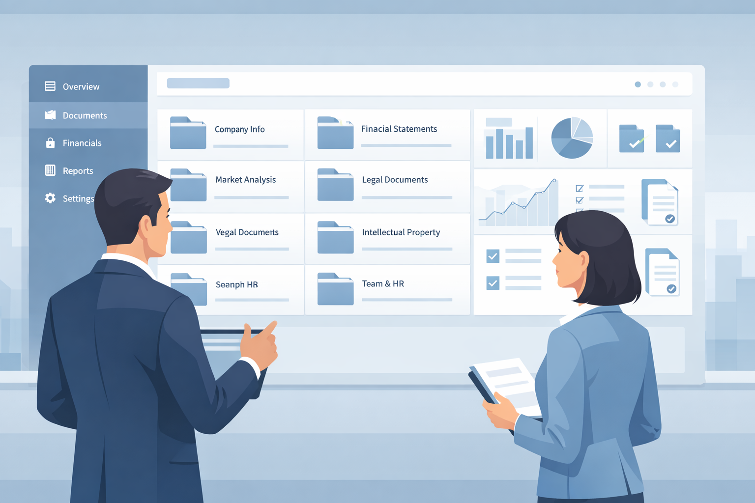 data room M&A