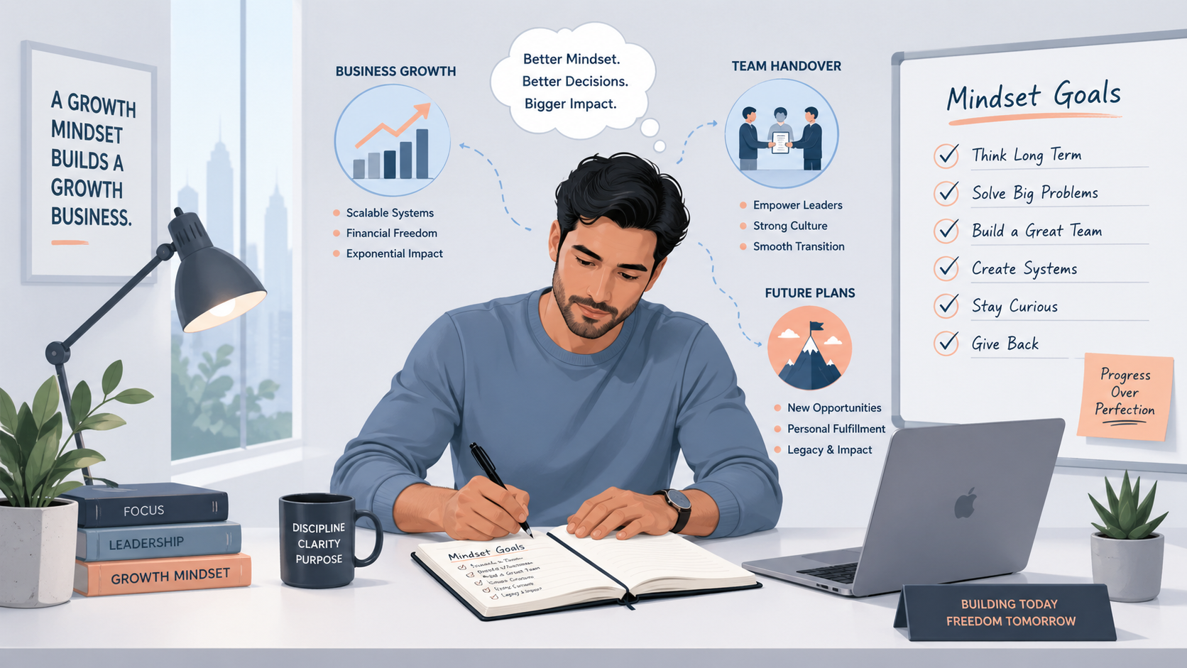 chuẩn bị mindset bán công ty