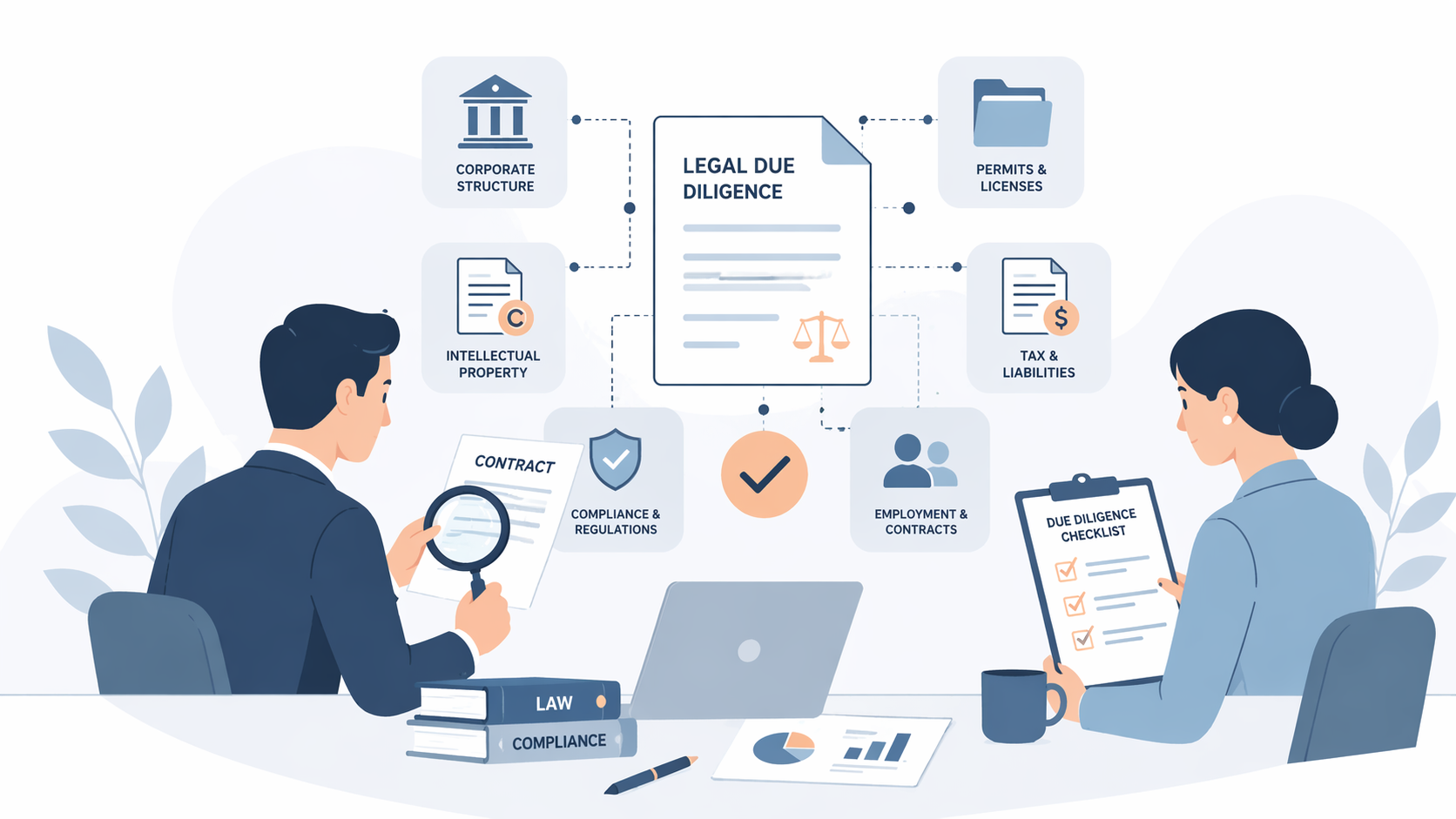 legal preparation before M&A