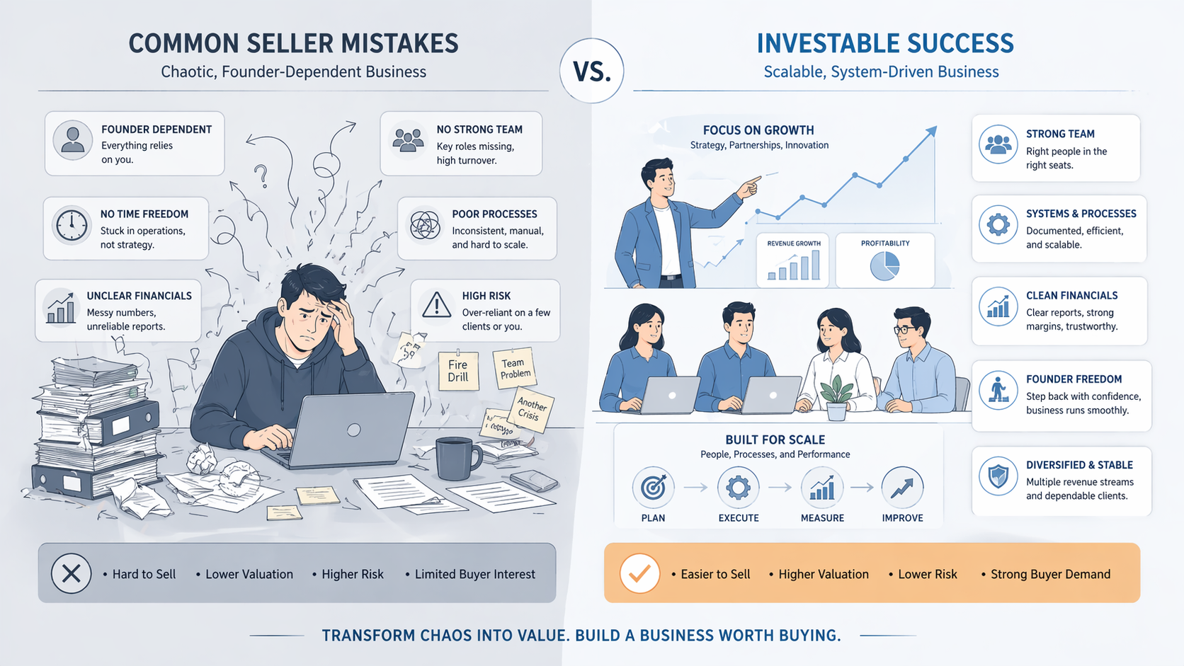 make your business investable