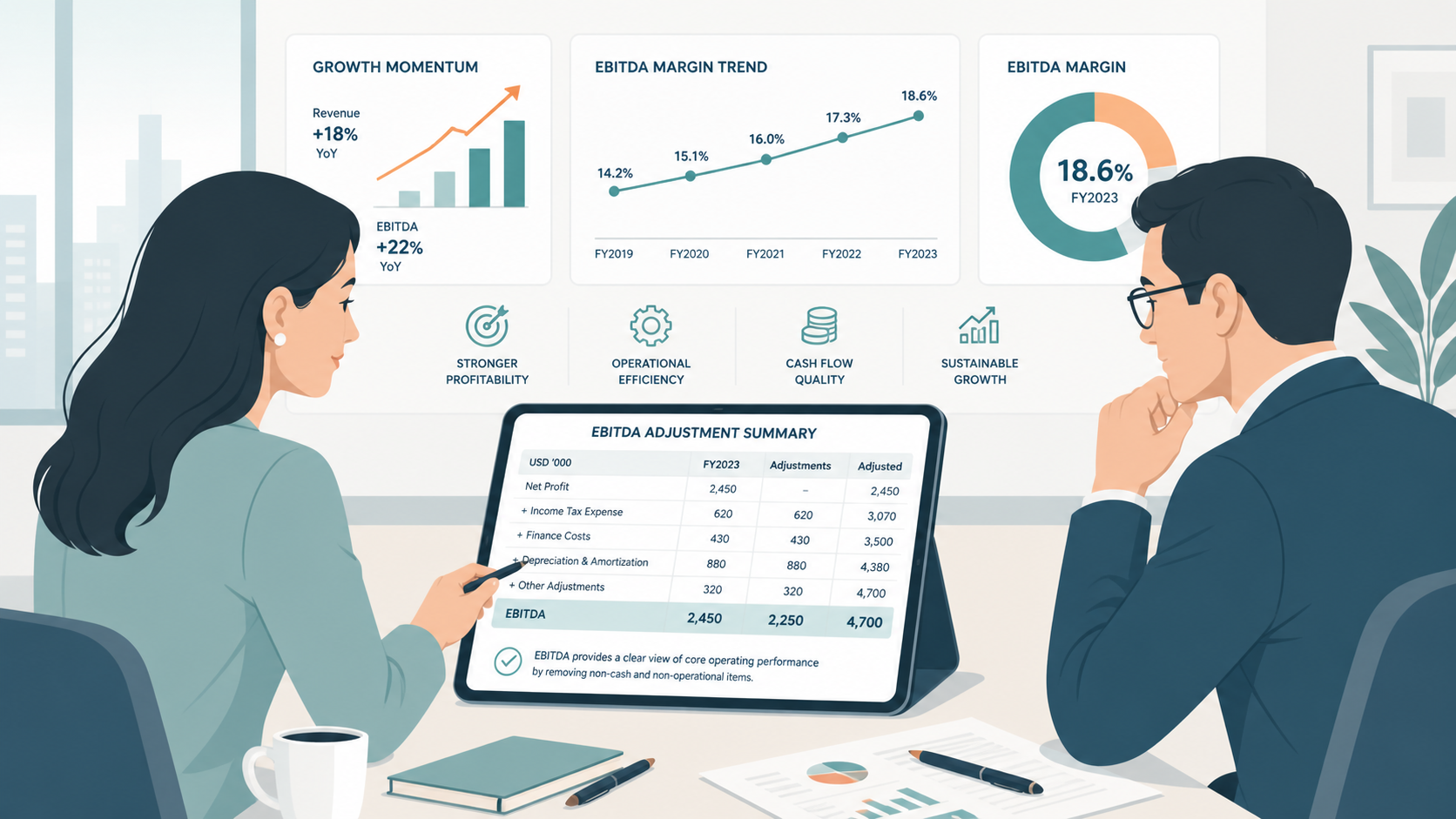 EBITDA được tính như thế nào