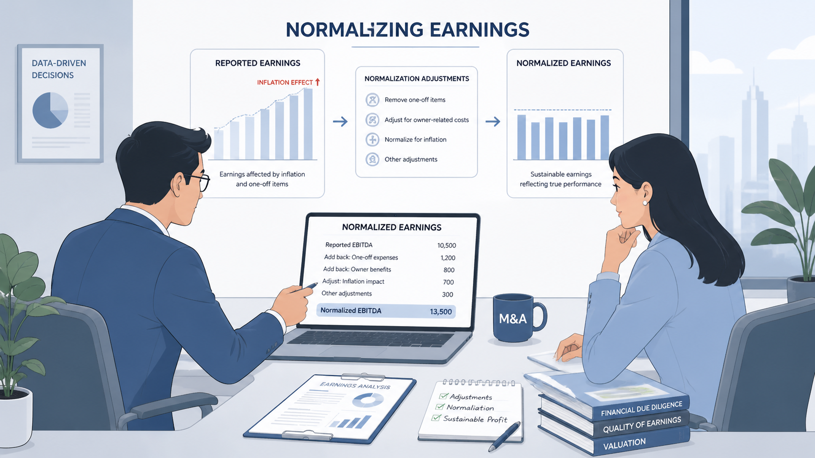 normalized earnings trong M&A